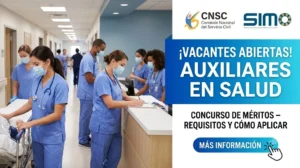Convocatoria y Vacantes para Auxiliares en Salud - Grufae